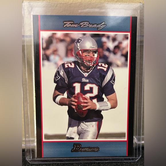 Topps Other - Tom Brady 2007 Topps Bowman BLUE /500 Football Card